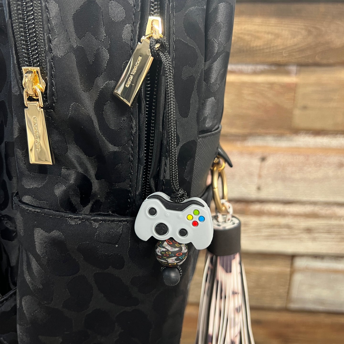 Game Controller Zipper Charm